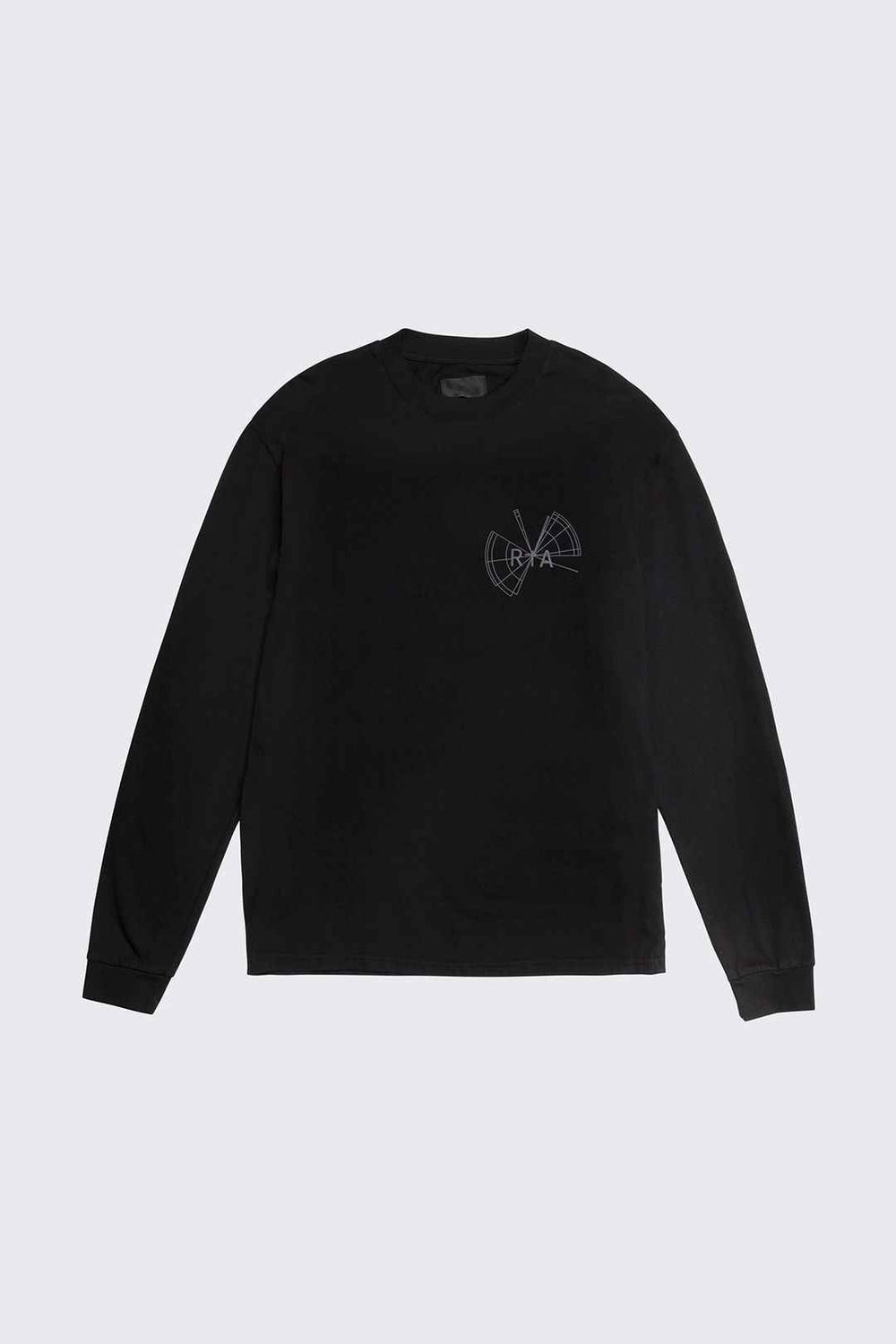 RTA Lawrence Black Gateway Long Sleeve T-Shirt - Gravity NYC
