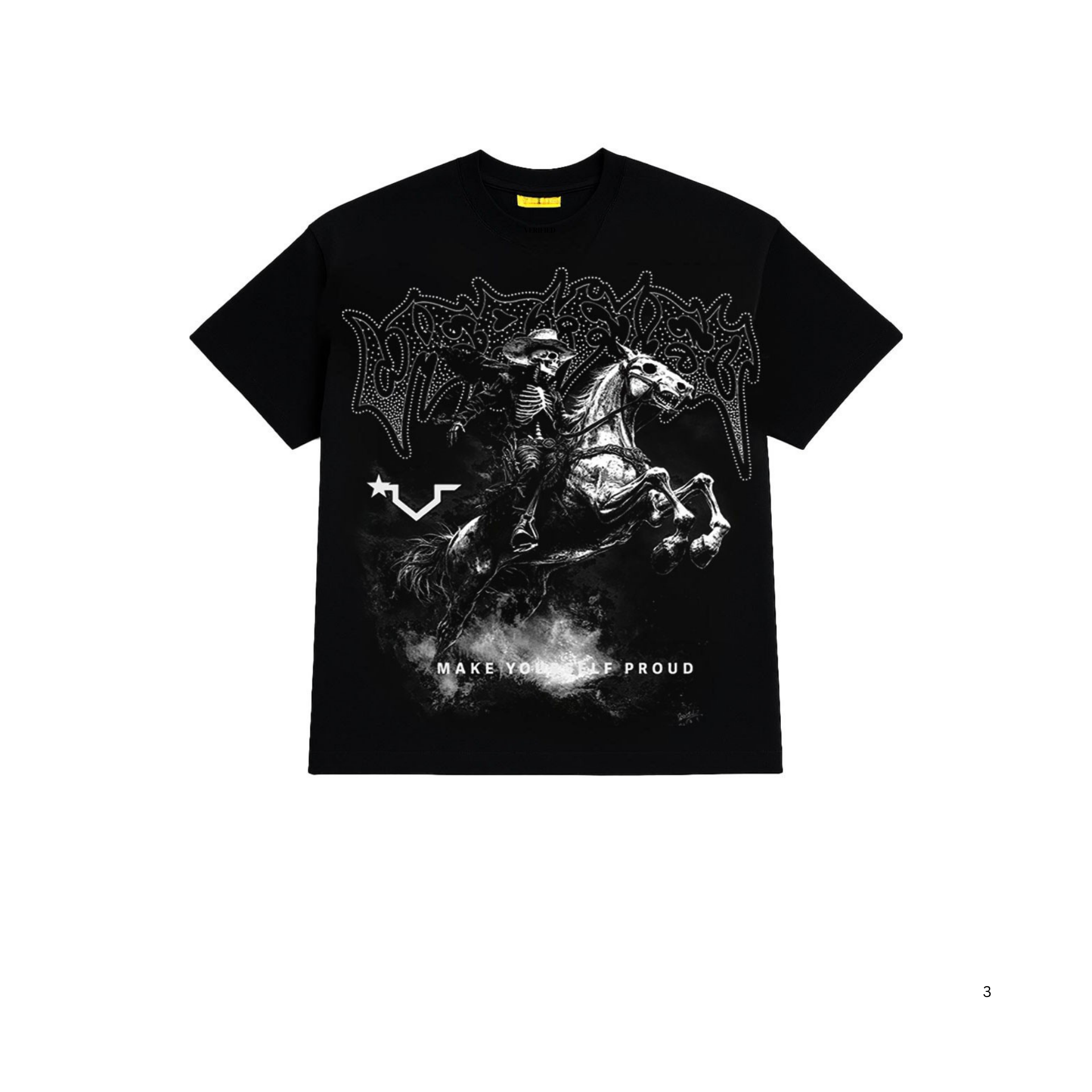 VERIFIED STAR The Older Horse T-Shirt - Gravity NYC