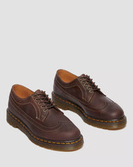 DR. MARTENS 3989 Crazy Horse Leather Brogue Shoes - Gravity NYC