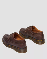 DR. MARTENS 3989 Crazy Horse Leather Brogue Shoes - Gravity NYC