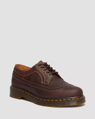 DR. MARTENS 3989 Crazy Horse Leather Brogue Shoes - Gravity NYC