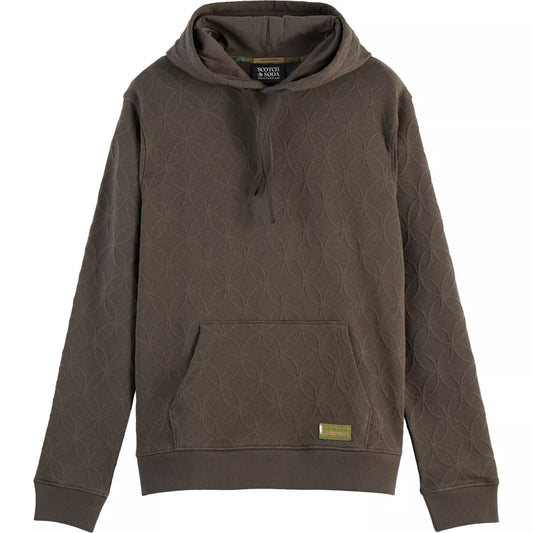 SCOTCH AND SODA Jacquard Terry Hoodie - Gravity NYC