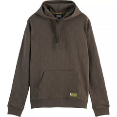 SCOTCH AND SODA Jacquard Terry Hoodie - Gravity NYC