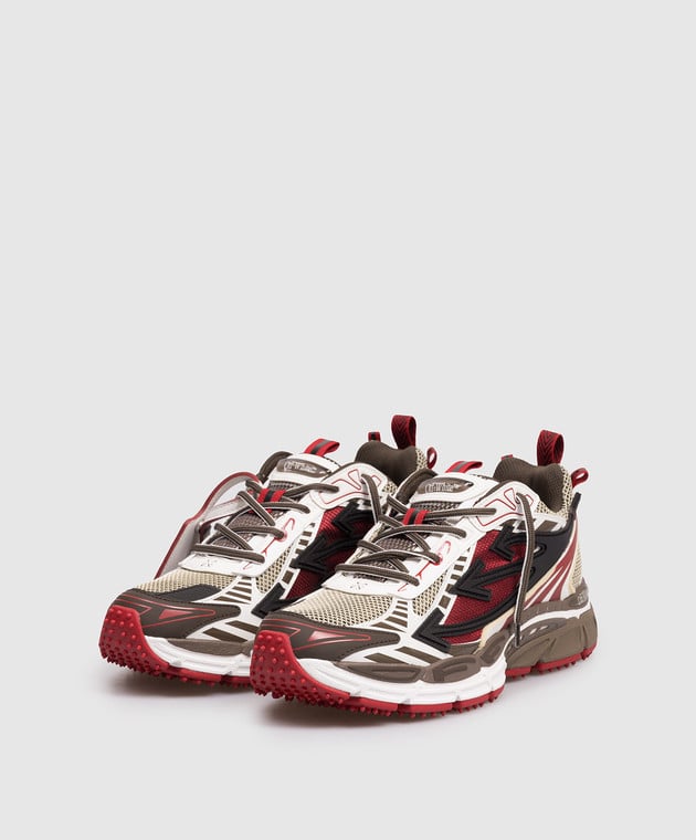 OFF-WHITE Be Right Back Mesh Sneakers