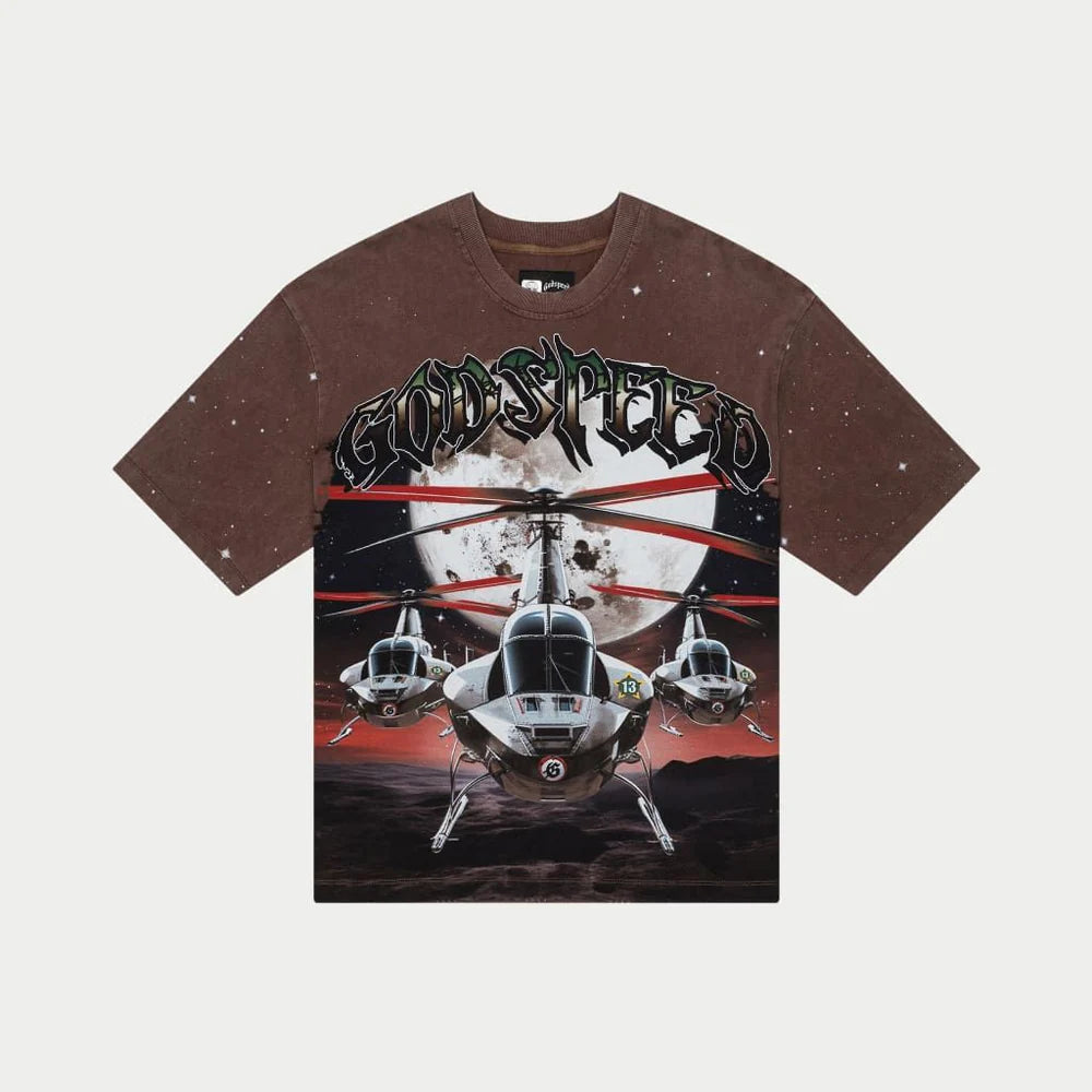 GODSPEED Air Strike T-Shirt (Brown) Gravity NYC