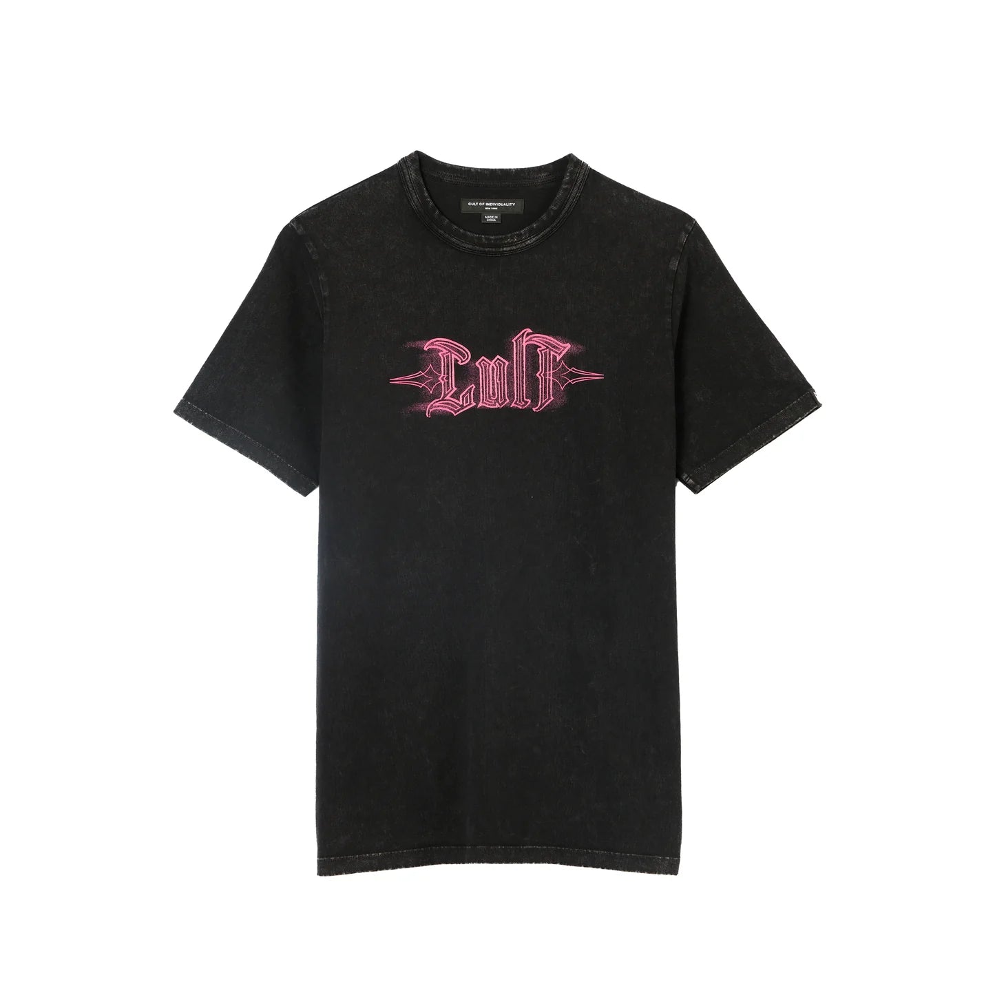 CULT OF INDIVIDUALITY "Pinstripe Logo" Tee - Gravity NYC