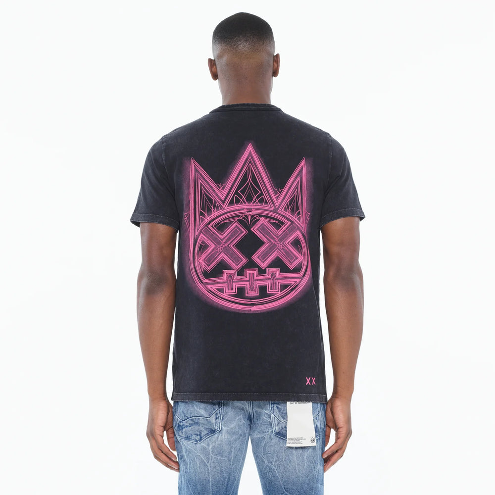 CULT OF INDIVIDUALITY "Pinstripe Logo" Tee - Gravity NYC