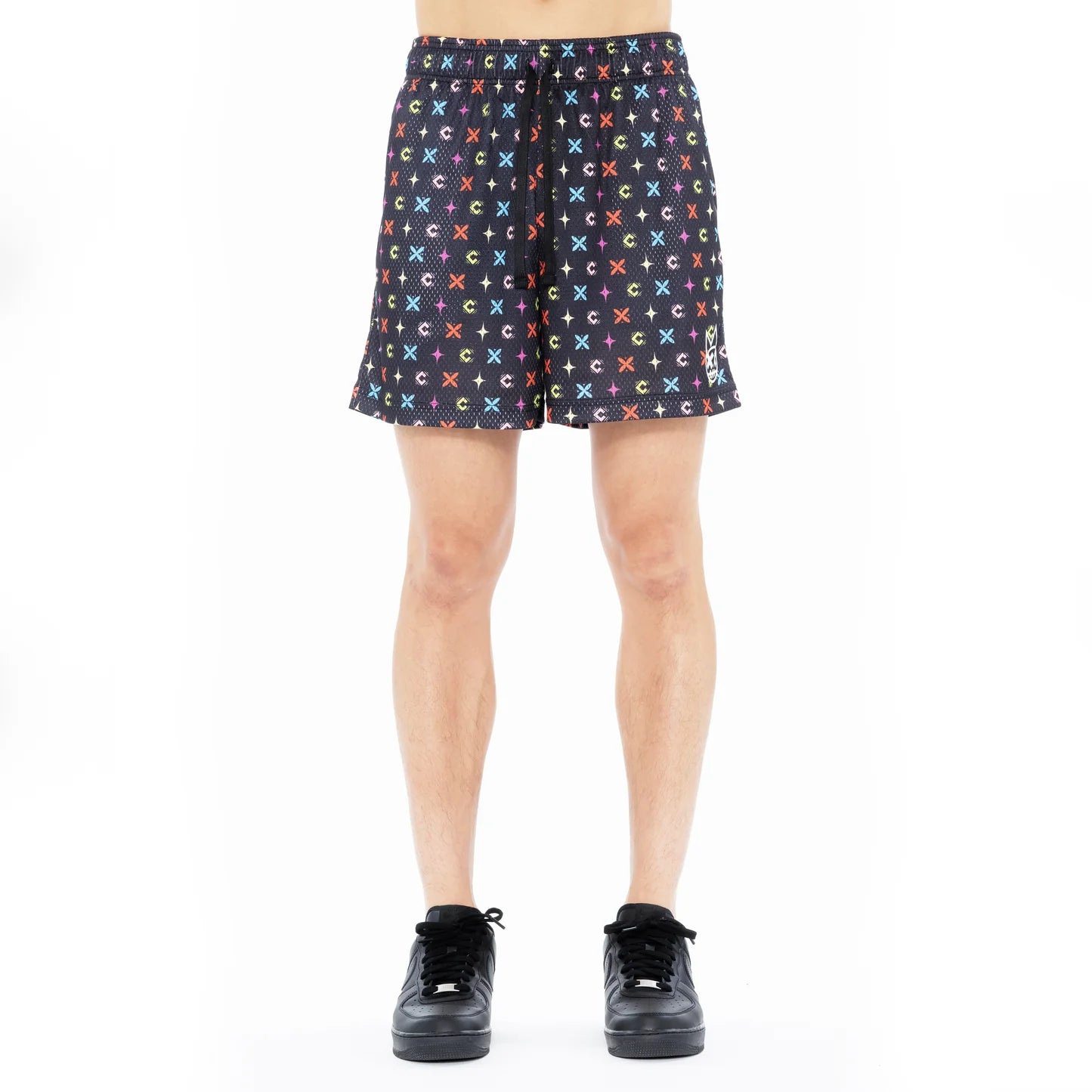 CULT OF INDIVIDUALITY Repeat Pattern Mesh Shorts - Gravity NYC