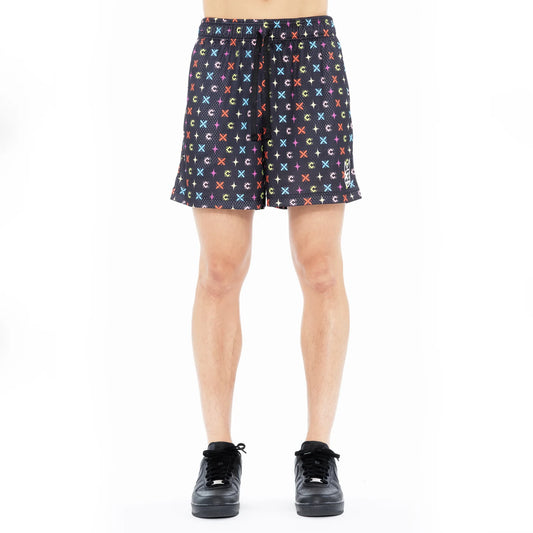 CULT OF INDIVIDUALITY Repeat Pattern Mesh Shorts - Gravity NYC