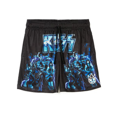 CULT OF INDIVIDUALITY Kiss Mesh Shorts - Gravity NYC
