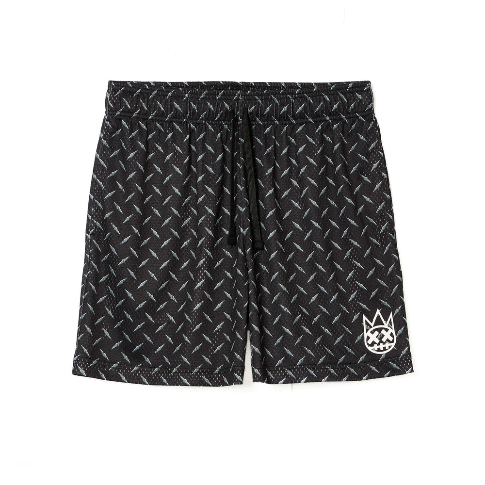 CULT OF INDIVIDUALITY Diamond Plate Mesh Shorts - Gravity NYC