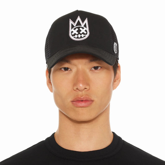 CULT OF INDIVIDUALITY Clean Logo Mesh Back Trucker - Gravity NYC