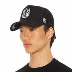 CULT OF INDIVIDUALITY Clean Logo Mesh Back Trucker - Gravity NYC