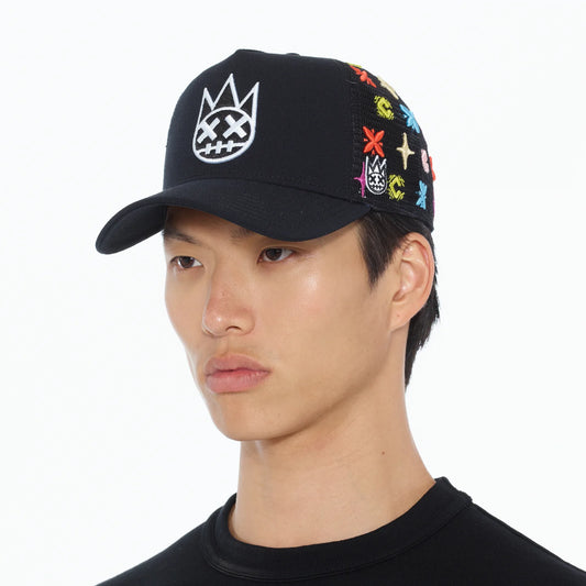 CULT OF INDIVIDUALITY Cult Logo Pattern Hat - Gravity NYC