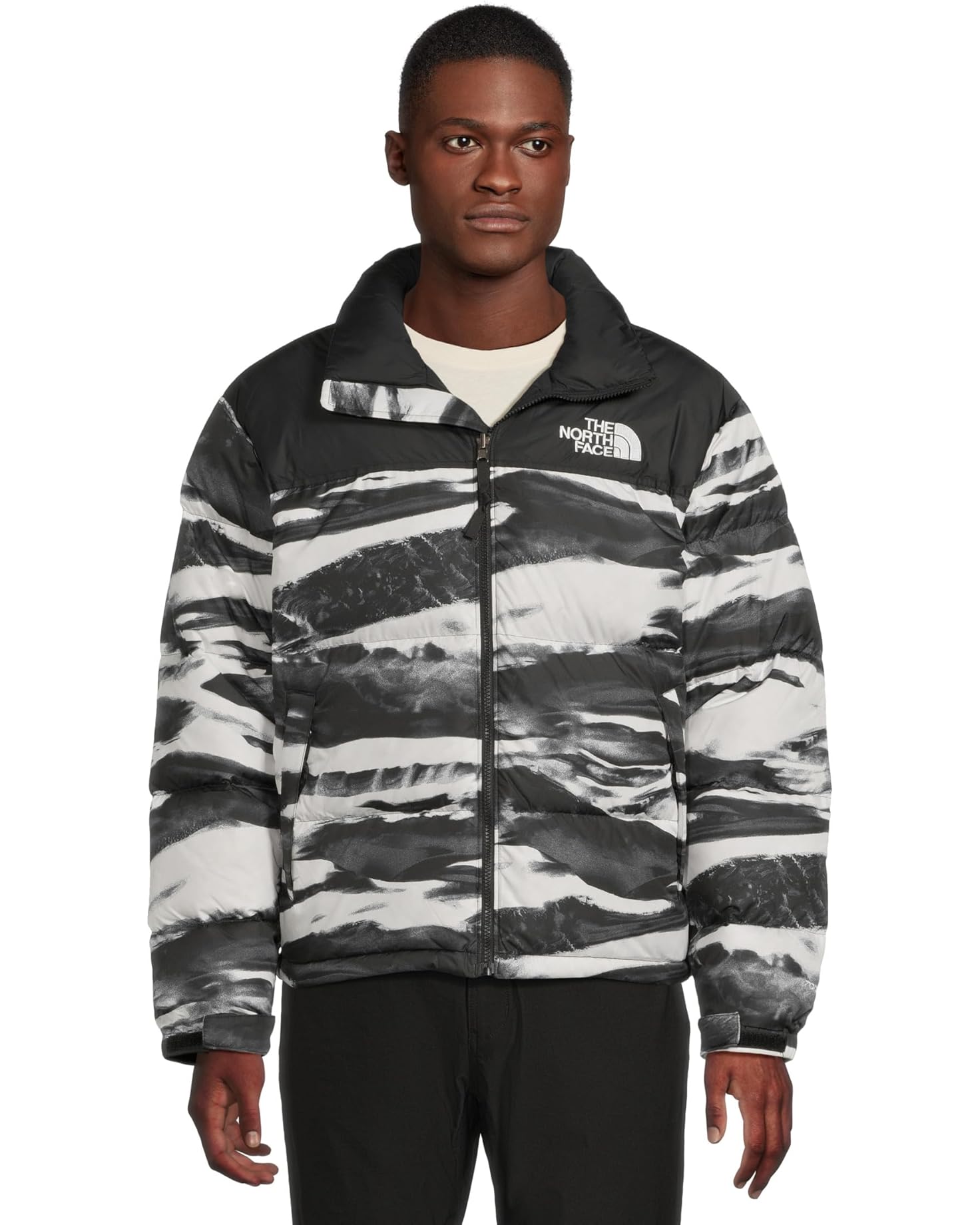 THE NORTH FACE Men's 1996 Retro Nuptse Jacket Print Black Edge