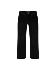 LOST SHDWS Embossed Logo Denim Pant (Jet Black) - Gravity NYC