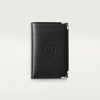 CARTIER 4-Credit Card Holder Wallet Must de Cartier
