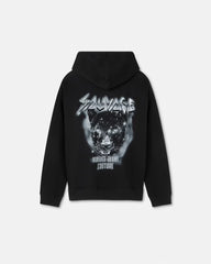 VERSACE JEANS COUTURE Sauvage Panther Loose-Fit Hoodie