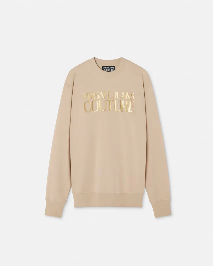 VERSACE JEANS COUTURE Logo Regular-Fit Sweatshirt - Gravity NYC