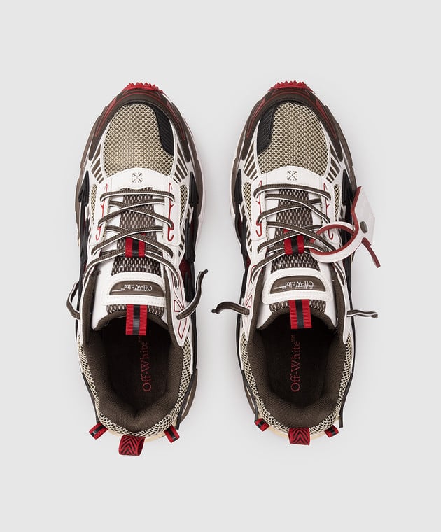 OFF-WHITE Be Right Back Mesh Sneakers
