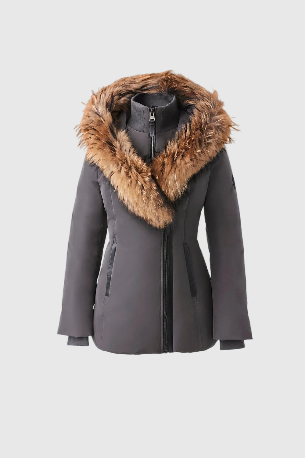 MACKAGE Adali-F Down Coat with Natural Fur Signature Mackage Collar - Gravity NYC