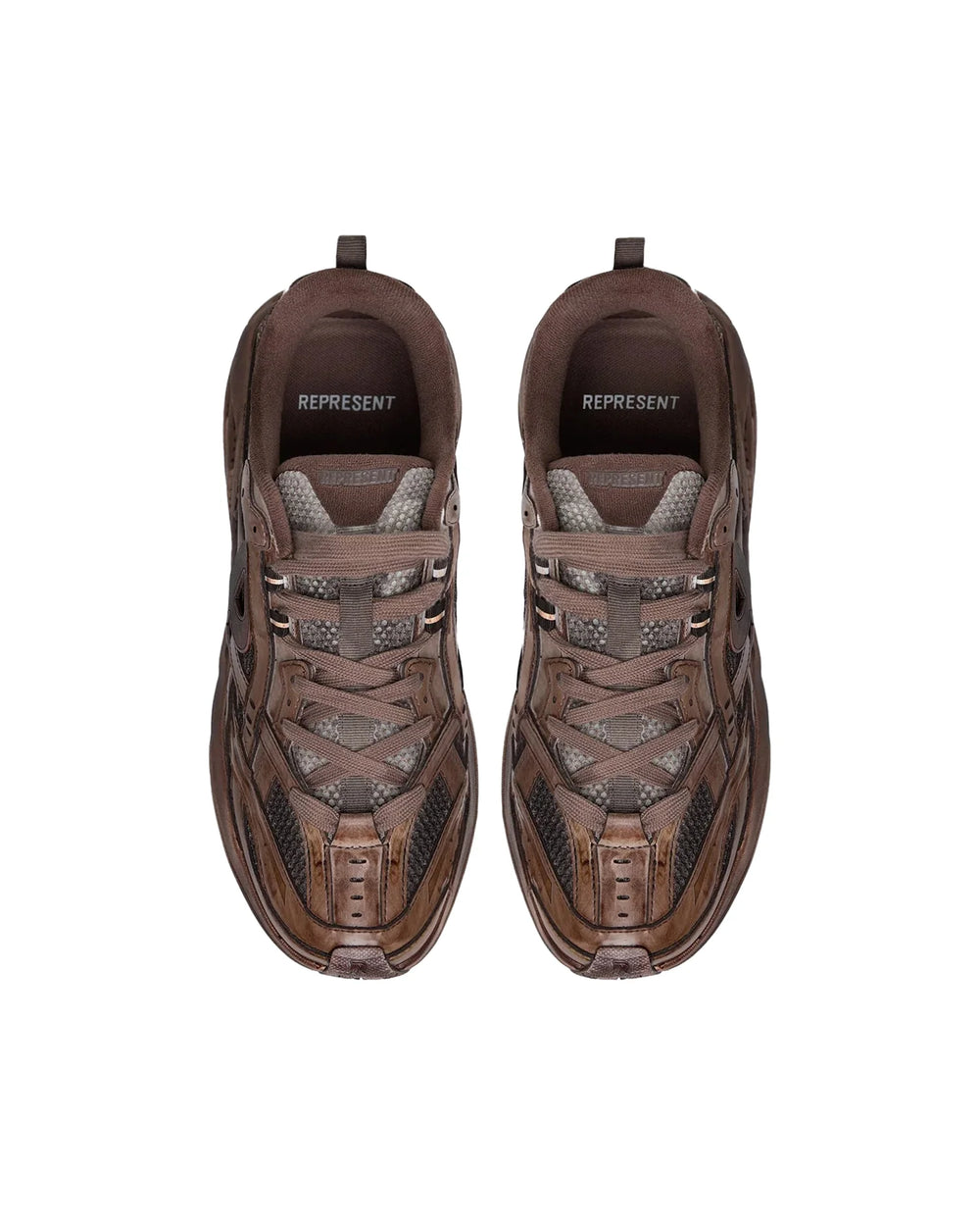 REPRESENT Storm Runner Dip Dye Chocolate - Gravity NYC