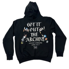 ARCHIVE MINISTRY Wrist Bling Hoodie