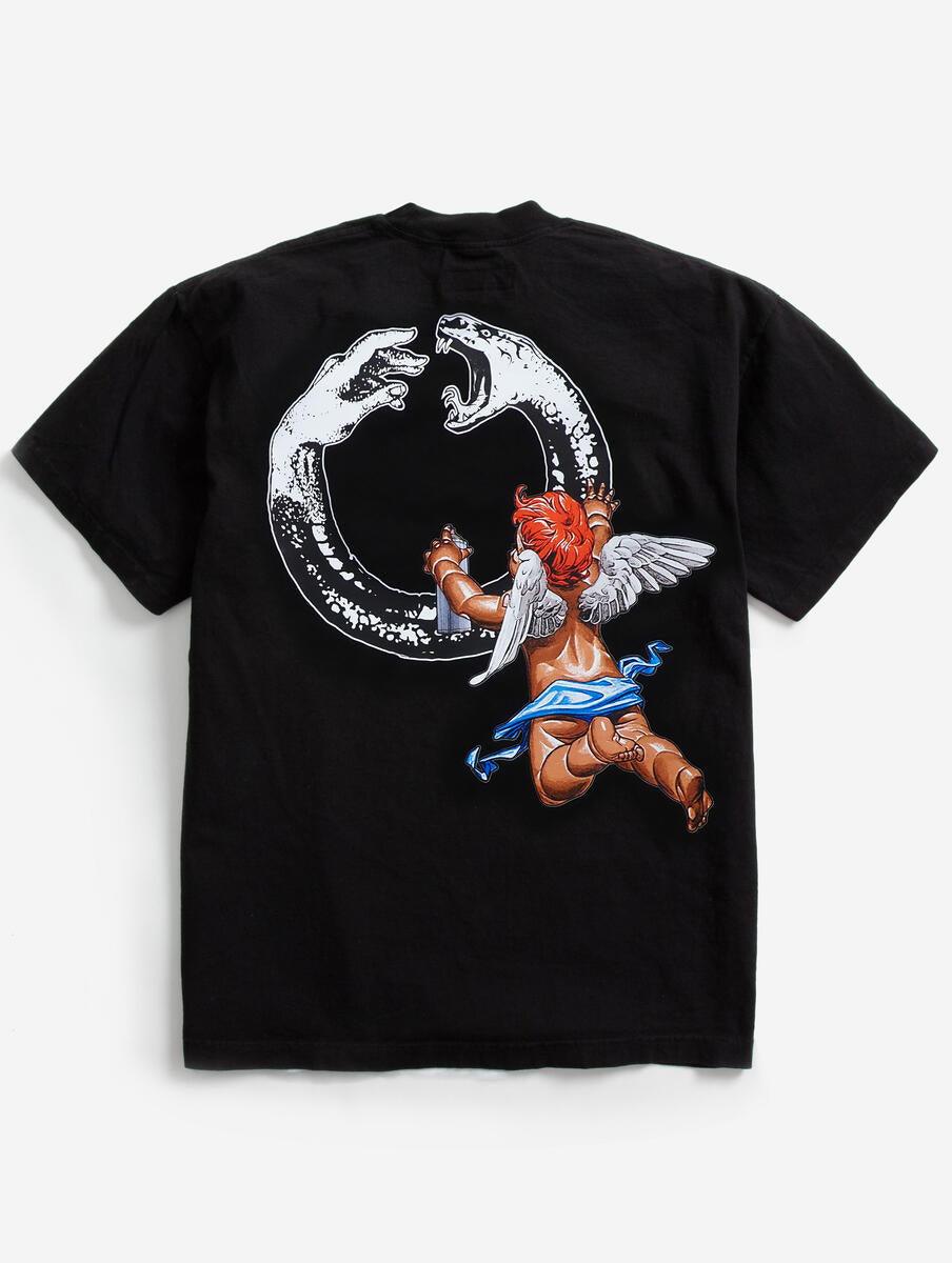 ART MEETS CHAOS Night Life Chaos T-Shirt Black - Gravity NYC