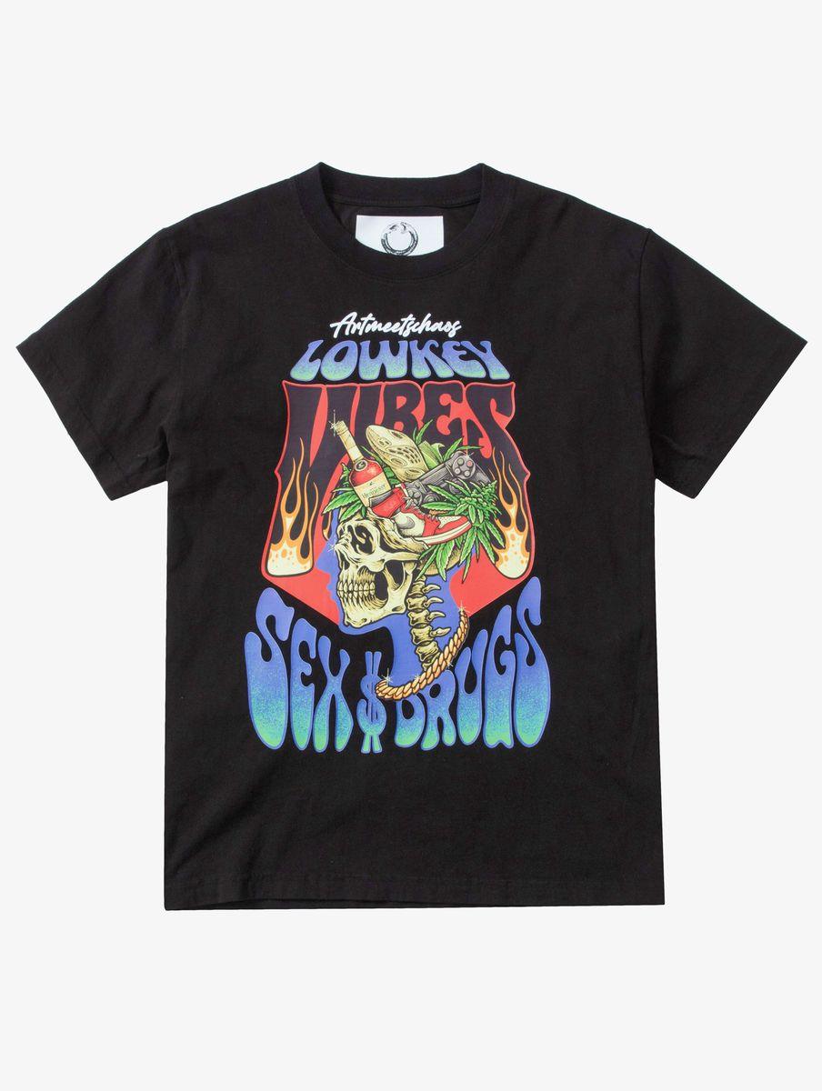 ART MEETS CHAOS S 'n' D T-Shirt - Gravity NYC