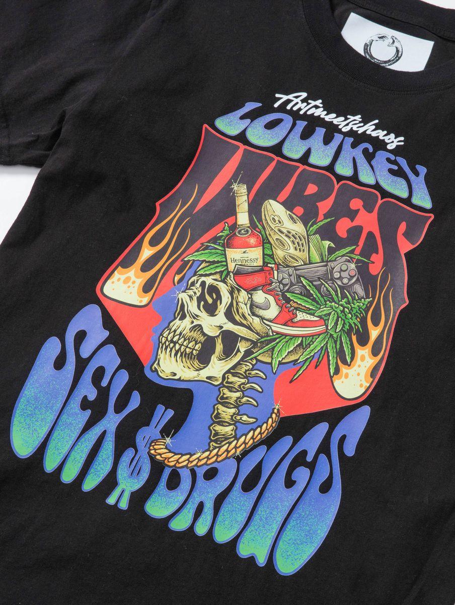 ART MEETS CHAOS S 'n' D T-Shirt - Gravity NYC
