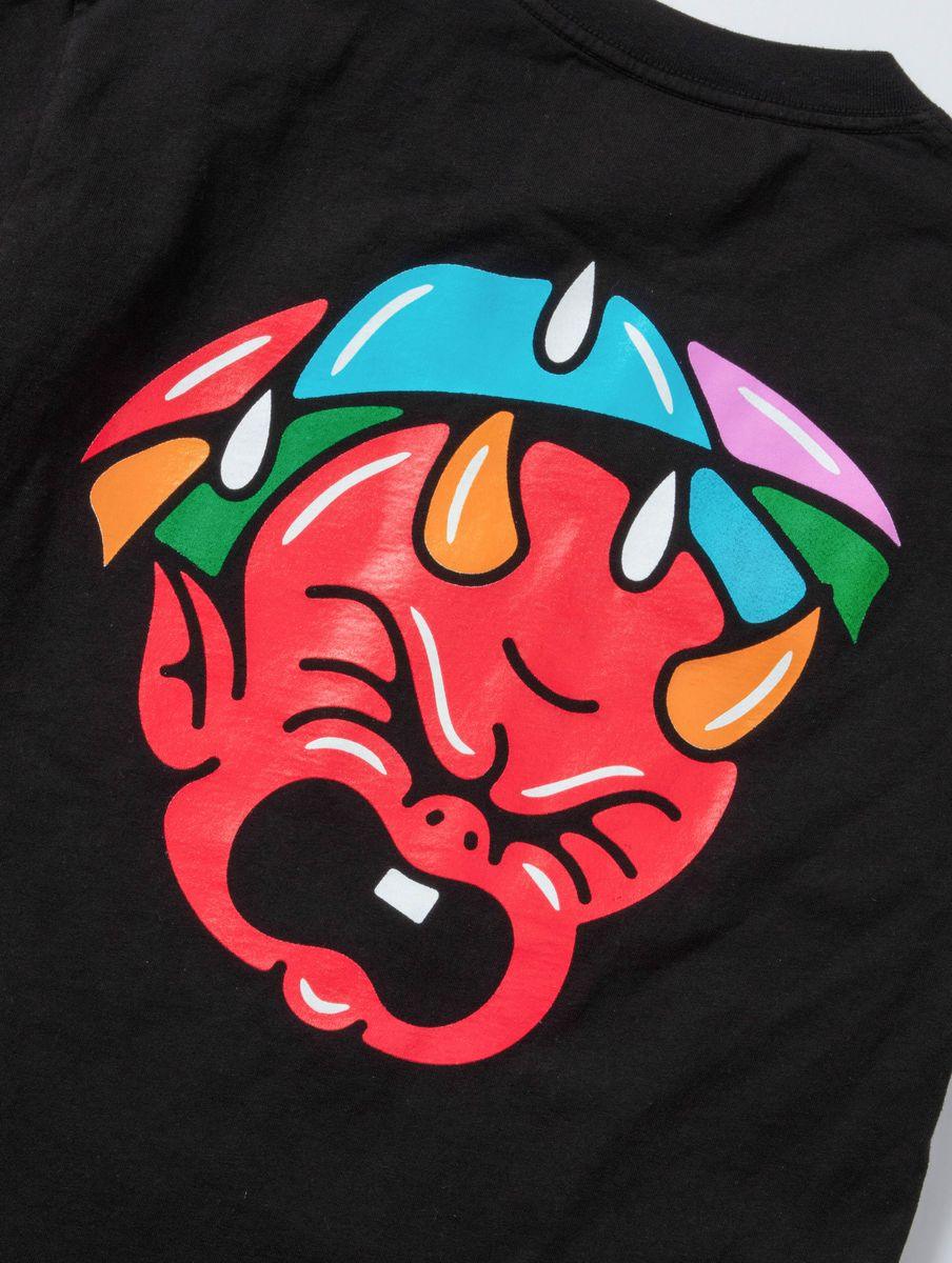 ART MEETS CHAOS Stubborn Fiend T-Shirt - Gravity NYC