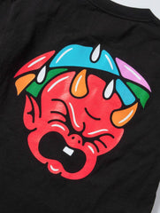 ART MEETS CHAOS Stubborn Fiend T-Shirt - Gravity NYC