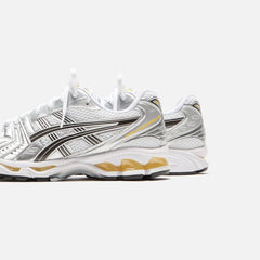 ASICS Gel-Kayano 14 "White/Tai-Chi Yellow" Sneakers Gravity NYC