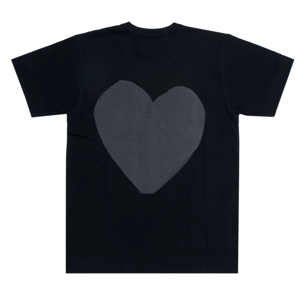 COMME DES GARCONS Big Grey Heart Tee - Gravity NYC