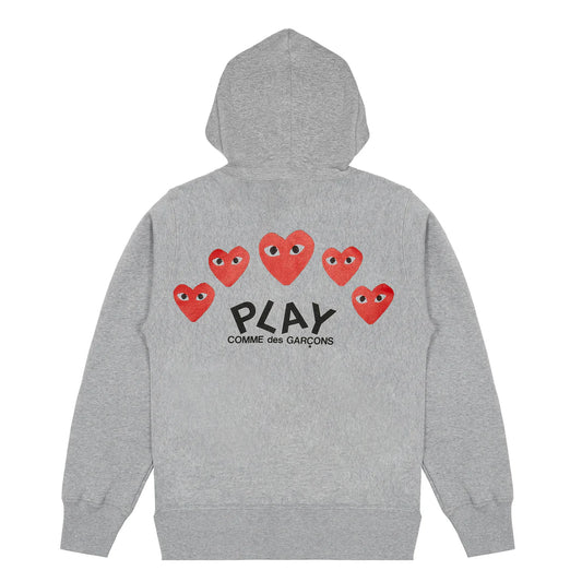 COMME DES GARCONS Play 5 Hearts Hoodie Gravity NYC