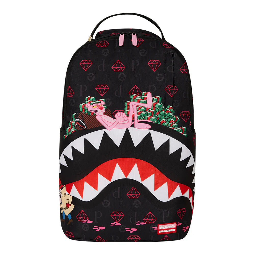 SPRAYGROUND Pink Panther Paw Prints DLXR Backpack B7396 - Gravity NYC
