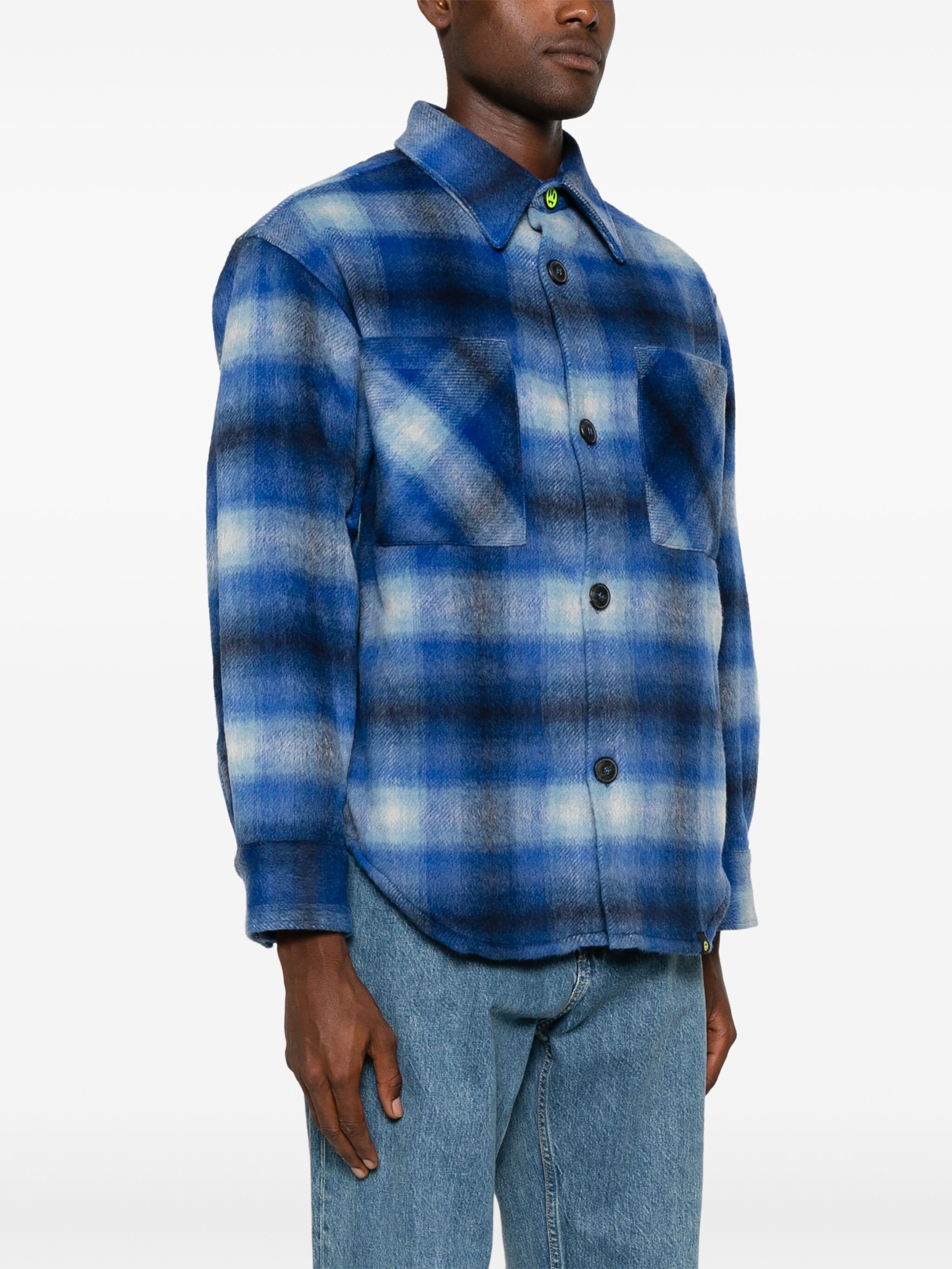 BARROW Checked Flannel Shirt Gravity NYC