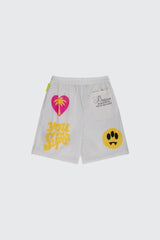 BARROW Bermuda Shorts in Poplin with Multicolor Print Gravity NYC