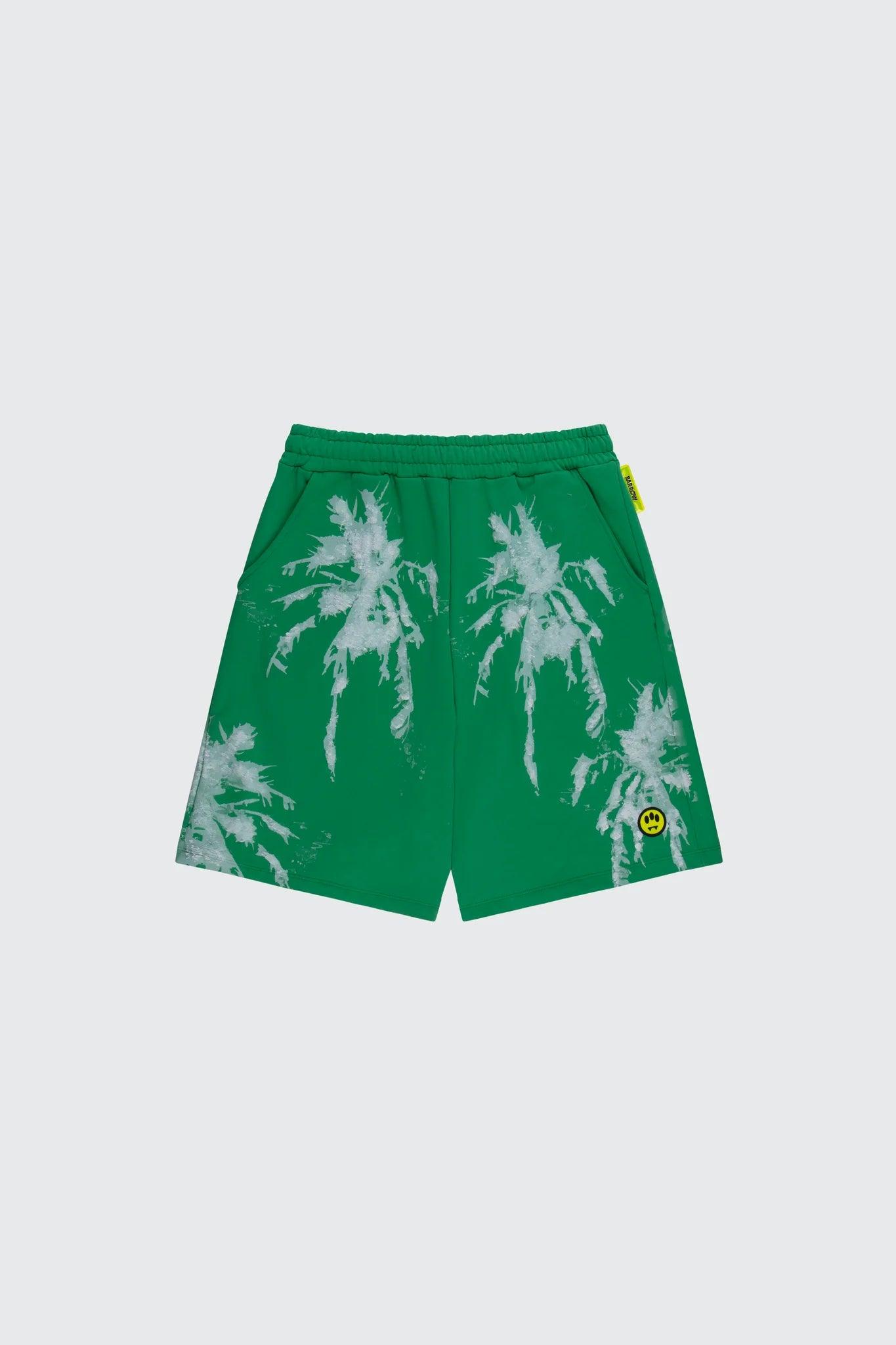 BARROW Bermuda Shorts with 3D Graffito Effect