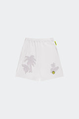 BARROW Bermuda Shorts with 3D Graffito Effect Gravity NYC