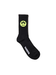 BARROW Socks Monochrome Socks with Barrow Smile Gravity NYC