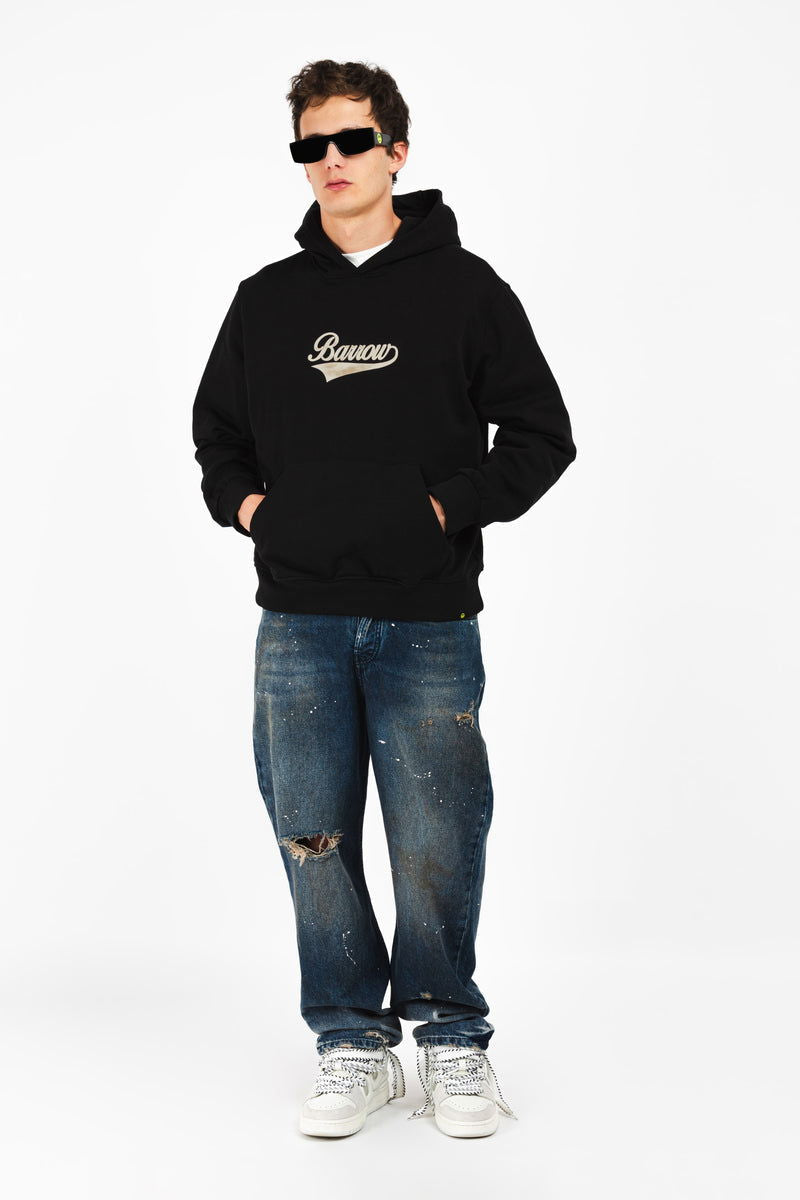 BARROW Washed Print Hoodie - Gravity NYC
