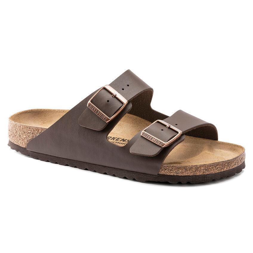 BIRKENSTOCK Arizona Birko-Flor Dark Brown - Gravity NYC