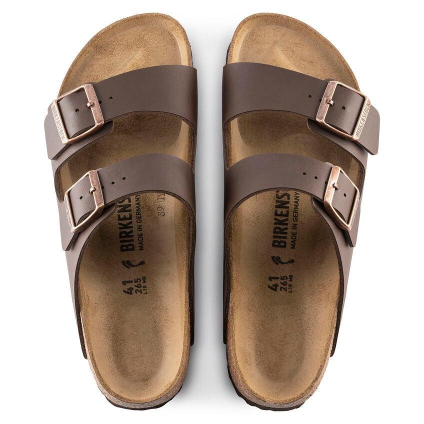BIRKENSTOCK Arizona Birko-Flor Dark Brown - Gravity NYC