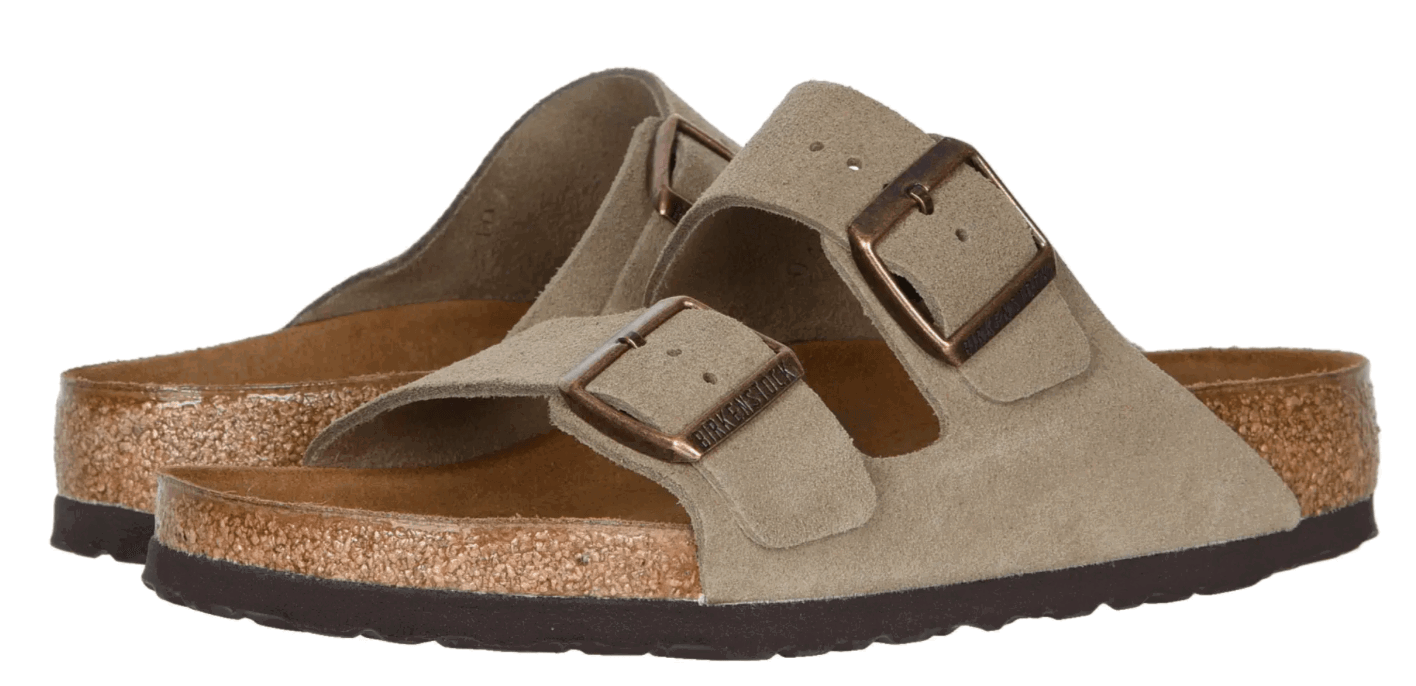 BIRKENSTOCK Arizona Taupe Suede - Gravity NYC