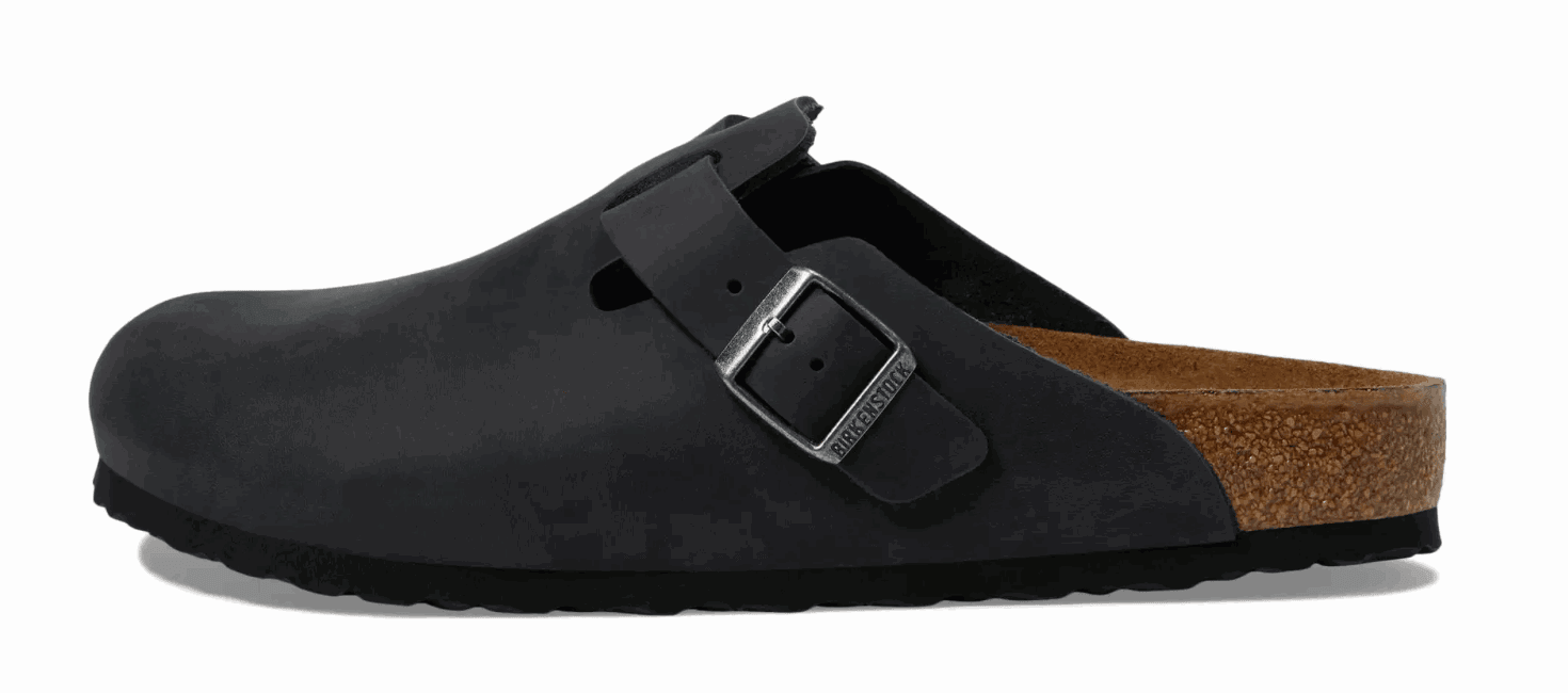 BIRKENSTOCK® Boston Black Oil Unisex