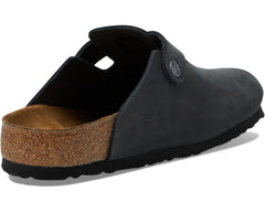 BIRKENSTOCK® Boston Midnight Black Suede Unisex