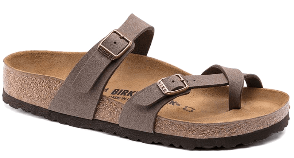 BIRKENSTOCK Mayari Birkibuc Mocha at Gravity NYC