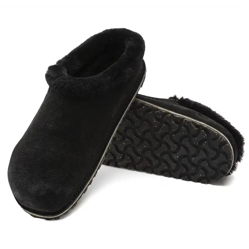 BIRKENSTOCK® Zermatt Premium Suede Leather-Black Gravity NYC