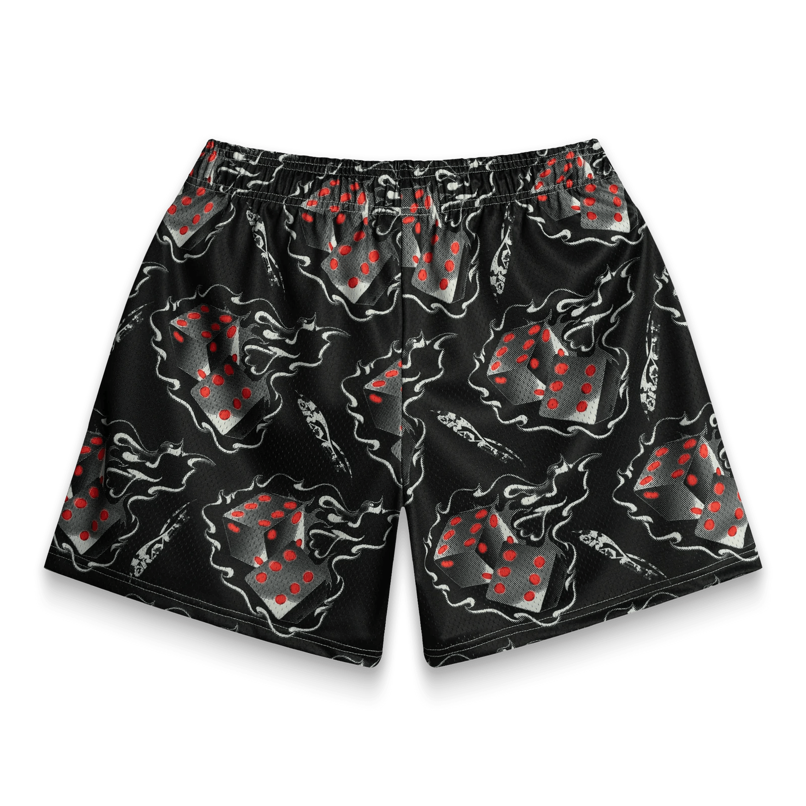 BRAVEST STUDIOS Black Dice Shorts Gravity NYC